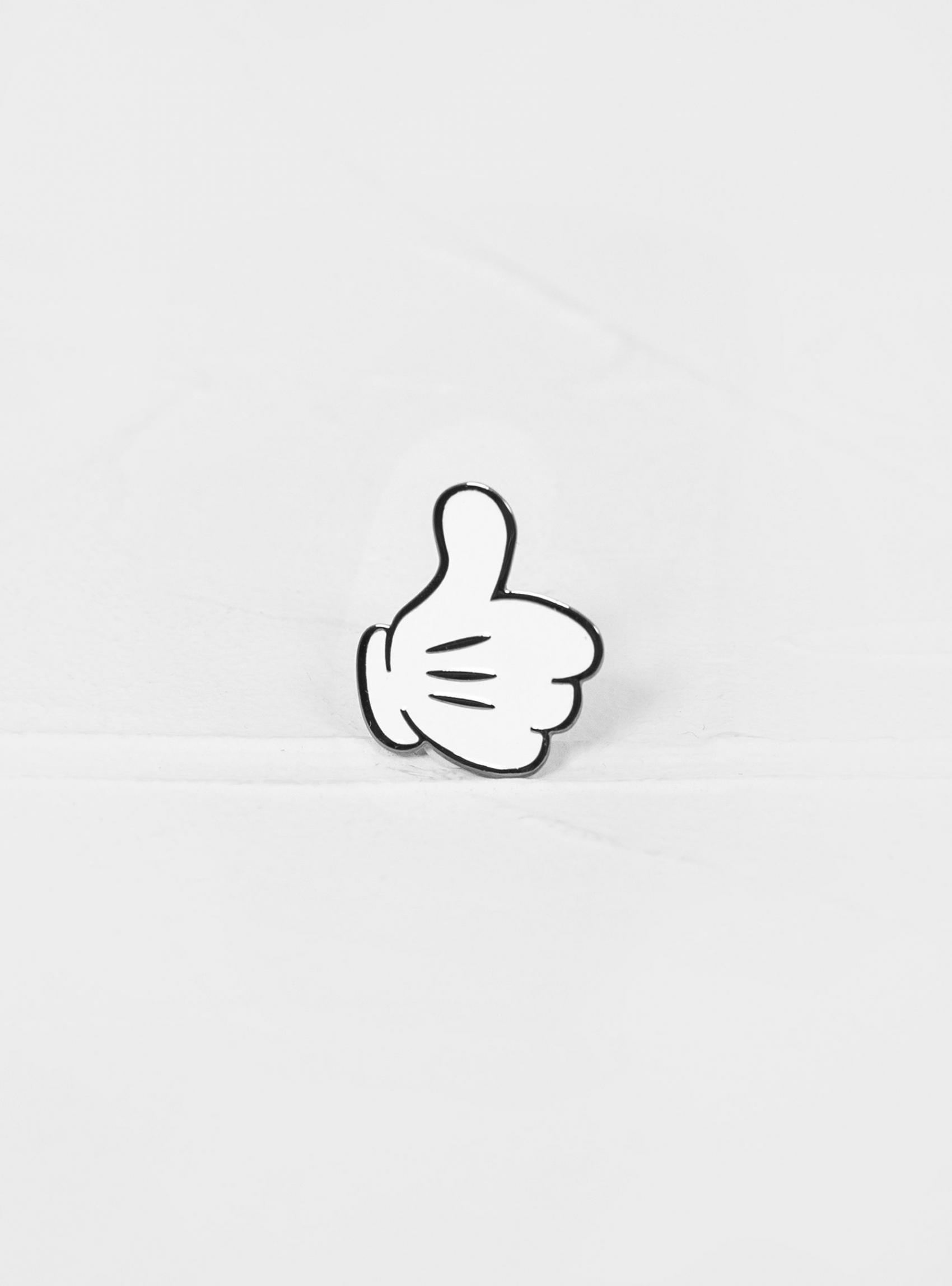 Accessories | Candy Design & Works Mens Good Emoji Lapel Pin White White
