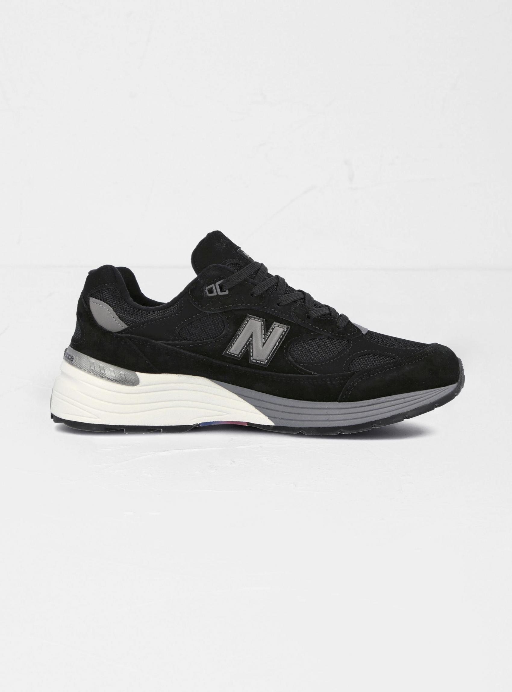 Footwear | New Balance Mens Made In Us 992Bl Trainers Black Black