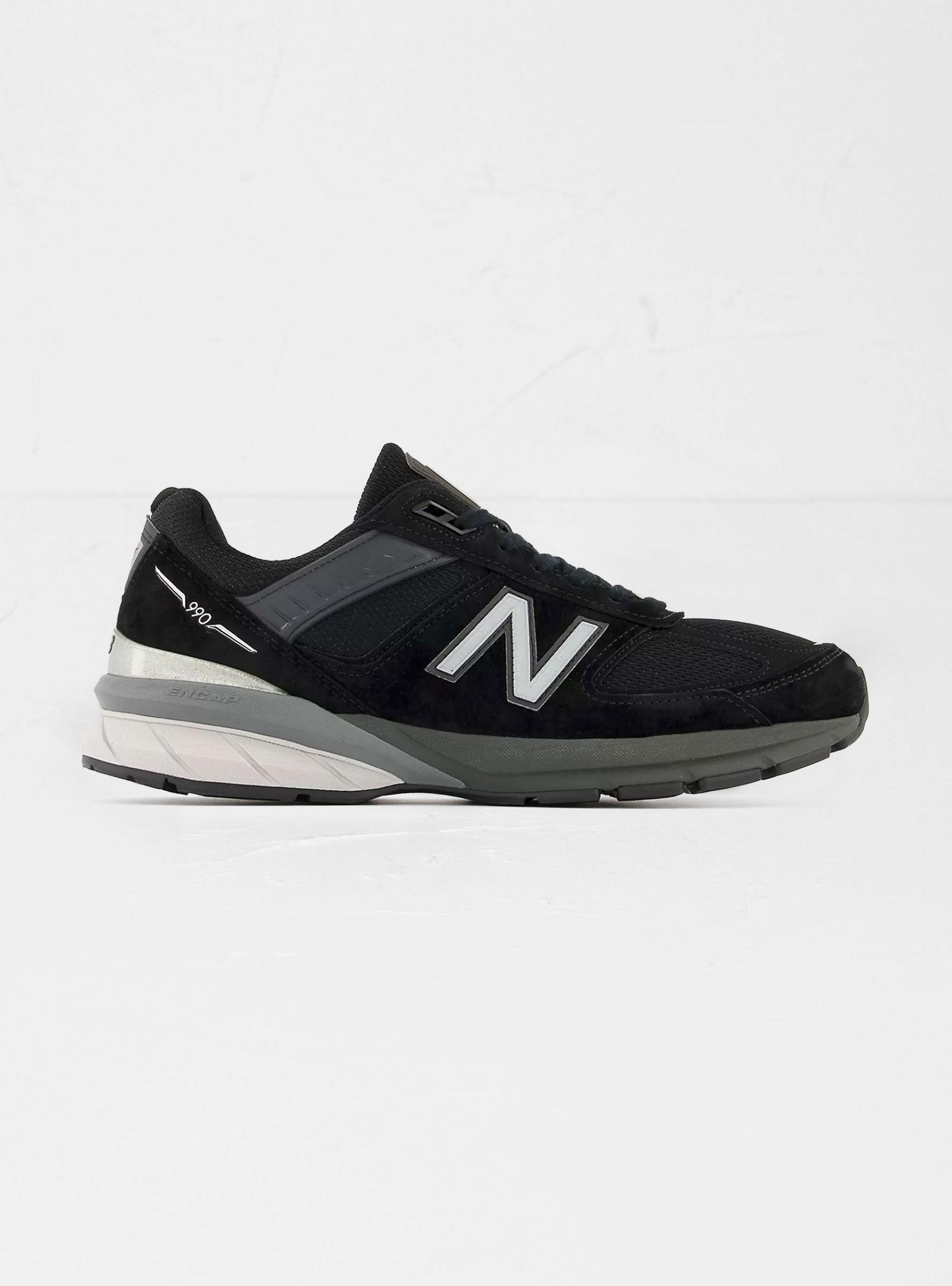 Footwear | New Balance Mens Made In Us M990Bk5 Trainers Black Black