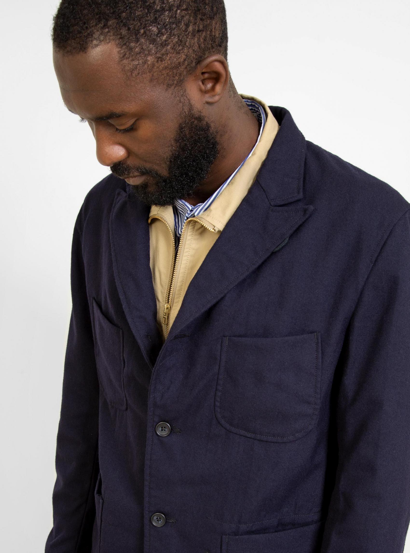 Jackets & Outerwear | Engineered Garments Mens Nb Jacket Dark Navy Dark Navy