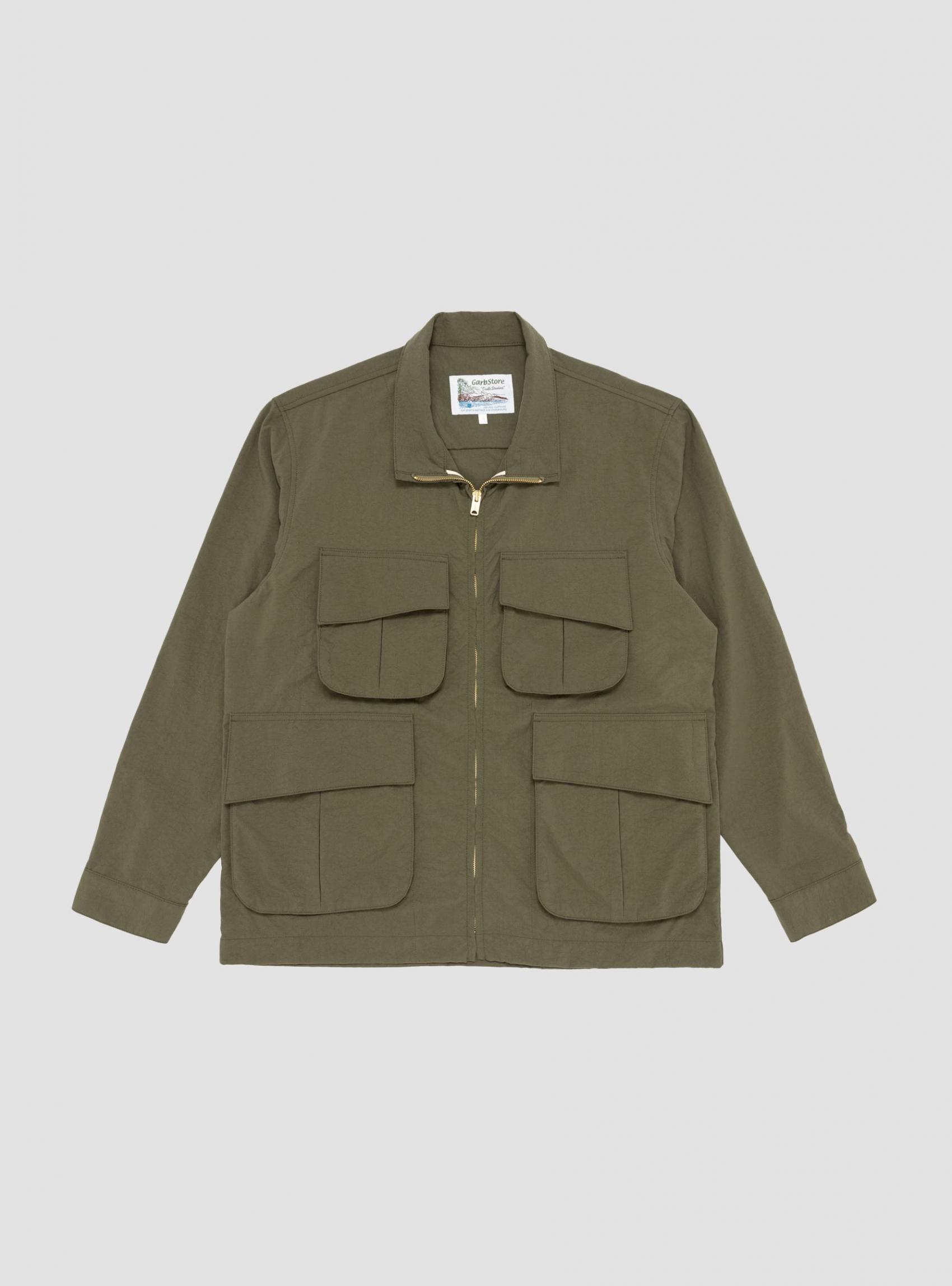 Shirts | Garbstore Mens Sangas Second Pattern Shirt Olive Olive