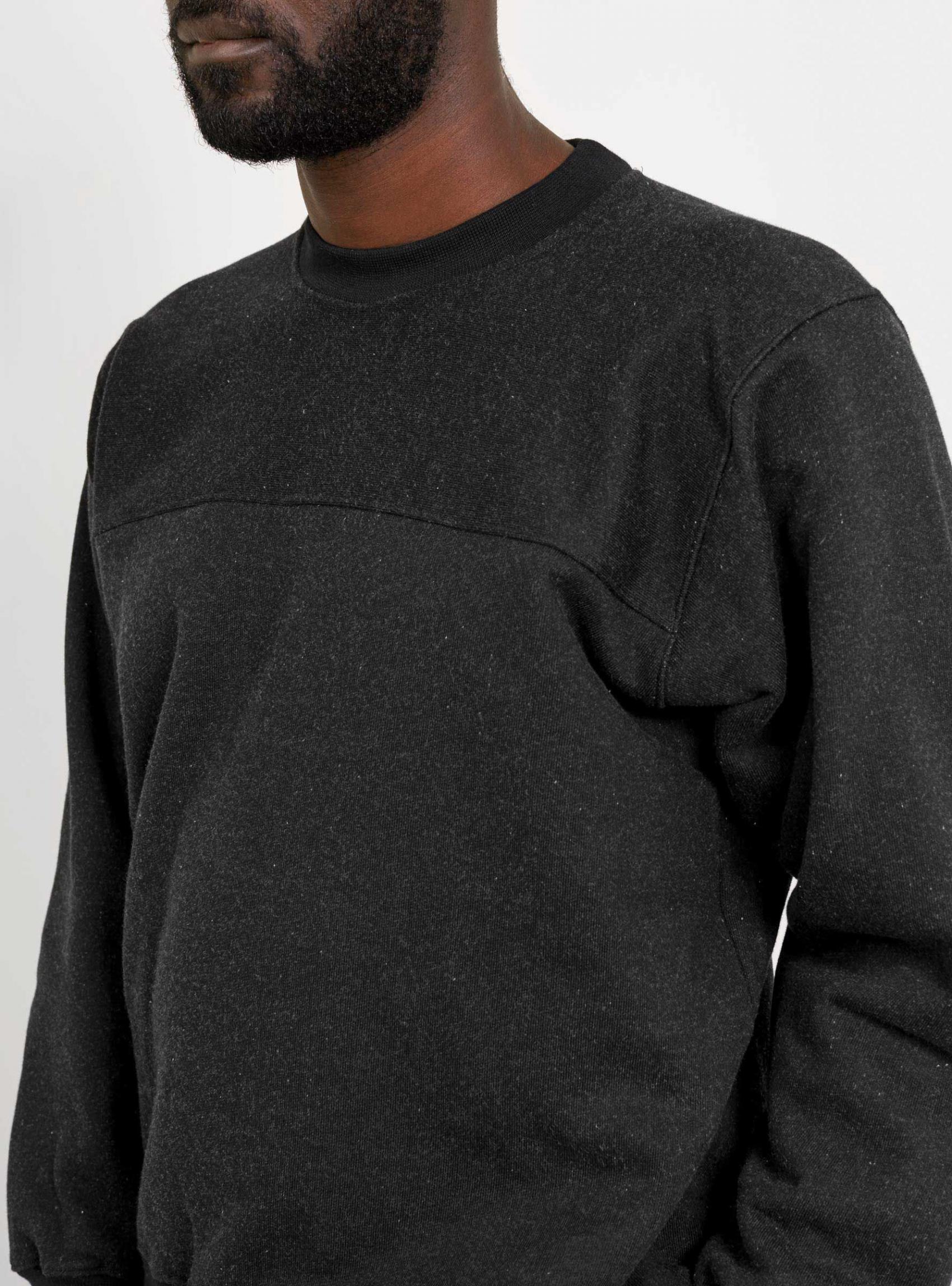 Sweatshirts | Drop Out Sports Mens Cross Sweatshirt Black Black