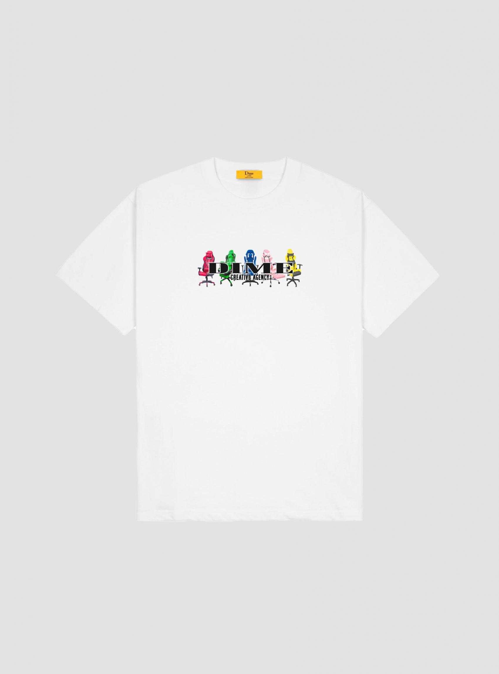 T-Shirts | Dime Mens Creative Agency T-Shirt White White