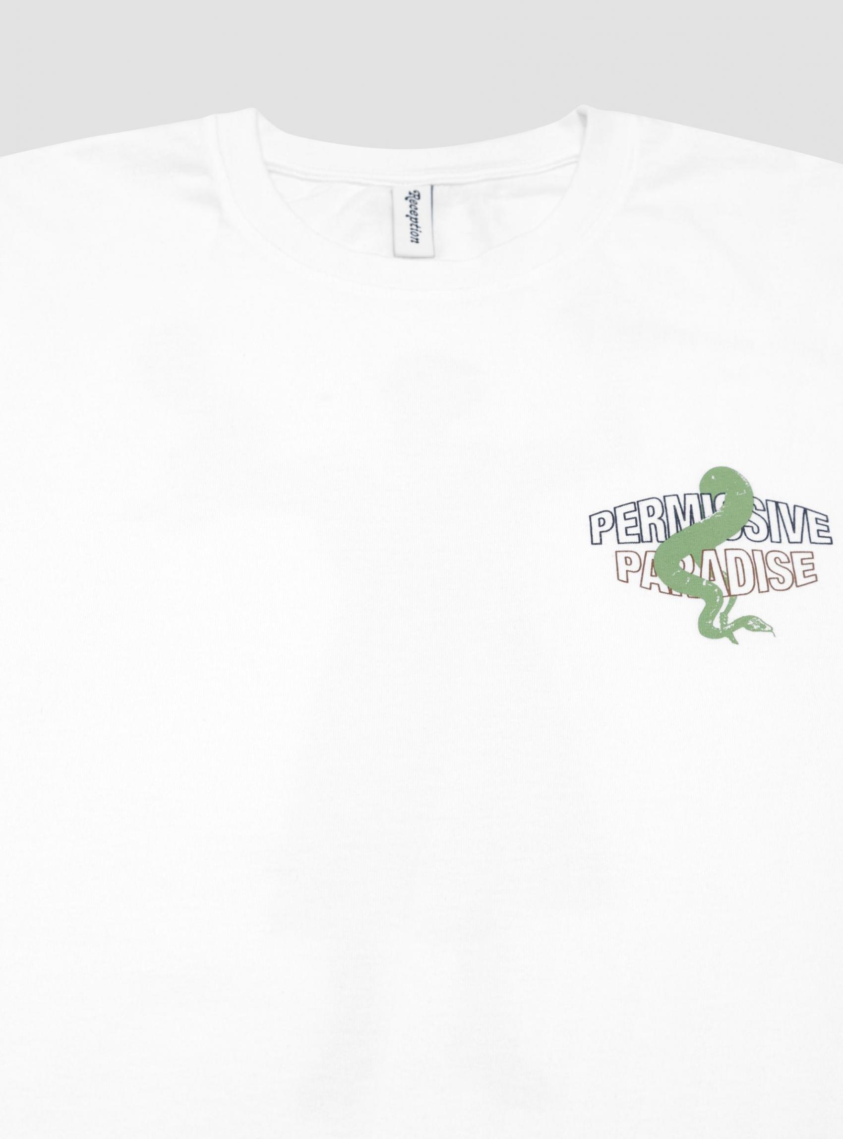 T-Shirts | Reception Mens Paradise Short Sleeve Tee White White